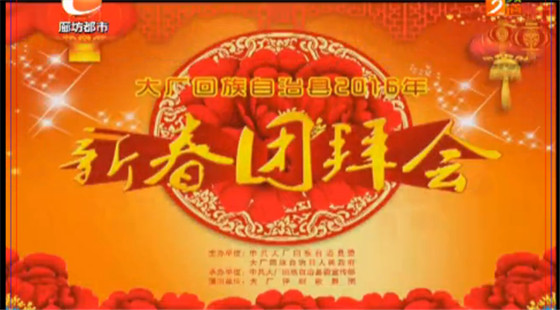 大廠回族自治縣2016年新春團(tuán)拜會