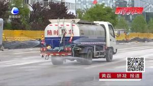 我市四條道路正在緊張施工中預(yù)計(jì)五月竣工通車