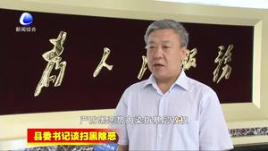 縣委書(shū)記談掃黑除惡——永清縣