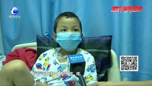 六歲兒童患白血病兩年多 爸爸抽空送外賣(mài)不愿放棄