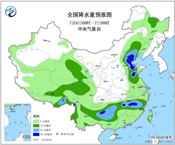 東北華北雷雨伴強(qiáng)對(duì)流 南方將迎更強(qiáng)降雨