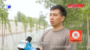 南水北調(diào)廊涿干渠 勝天渠口門(mén)正式提閘放水